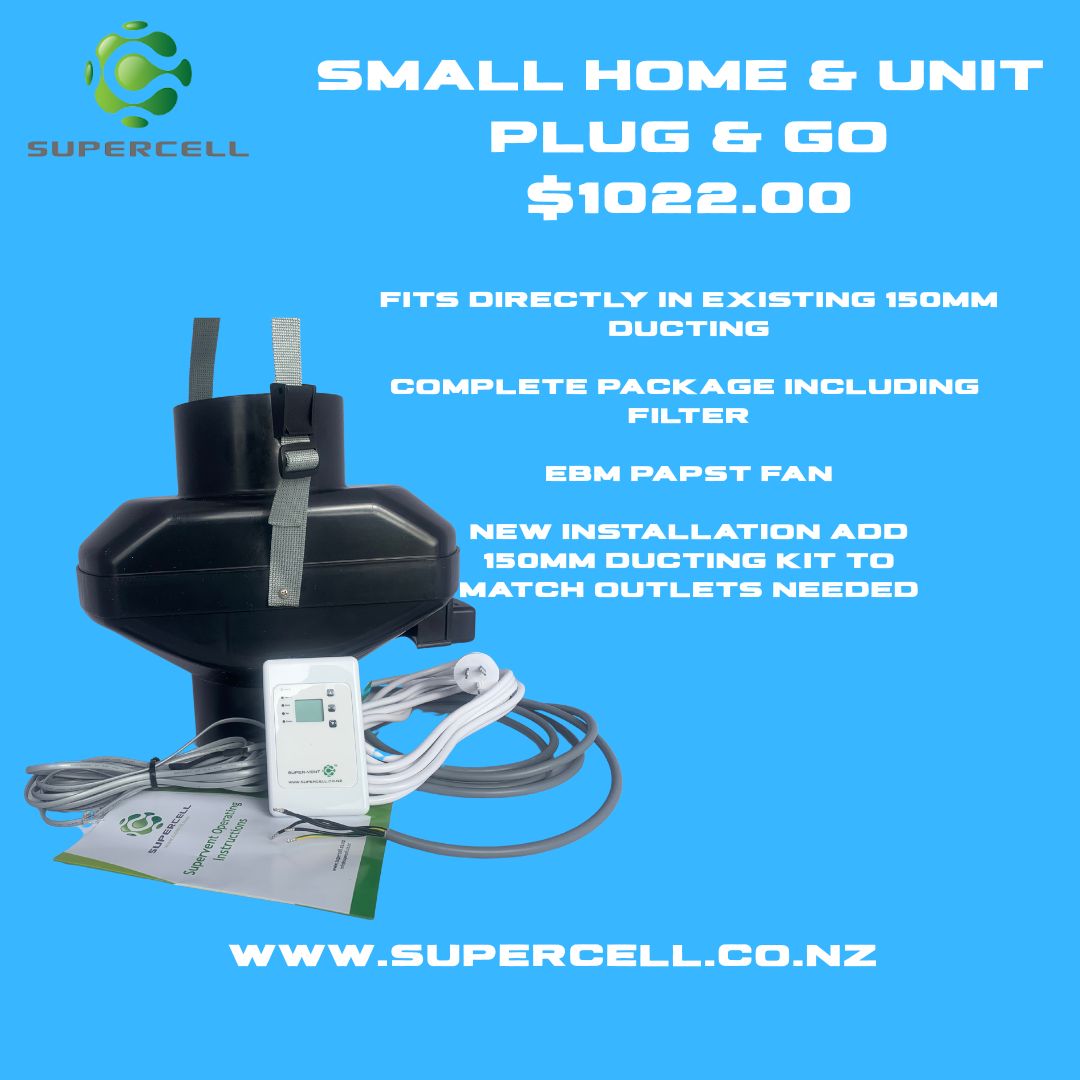 Plug & Go 150mm Inline Fan: The Easiest HRV Fan Replacement in NZ