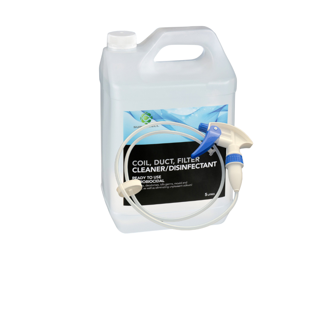 New 5 ltr DIY AC Heat pump cleaner with extension trigger for easy application