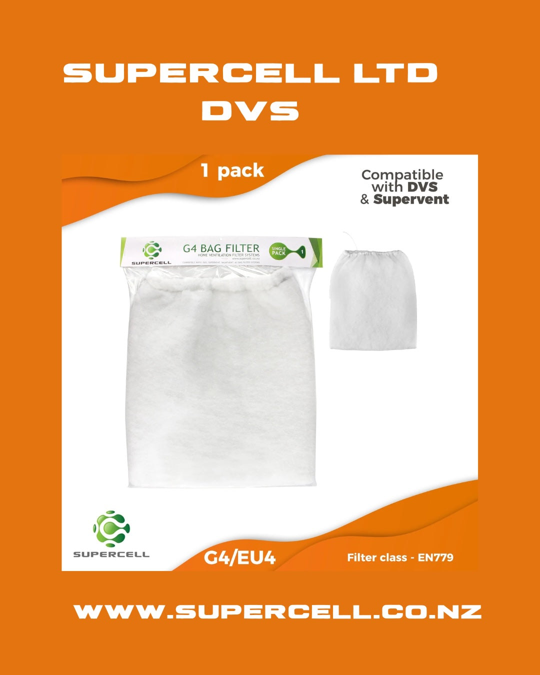 www.supercell.co.nz DVS ventilation filter best price best quality $24 don't pay $90