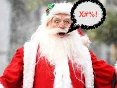 Santa forgot his filter this year!  Don't be like Santa,have a Cool Yule!