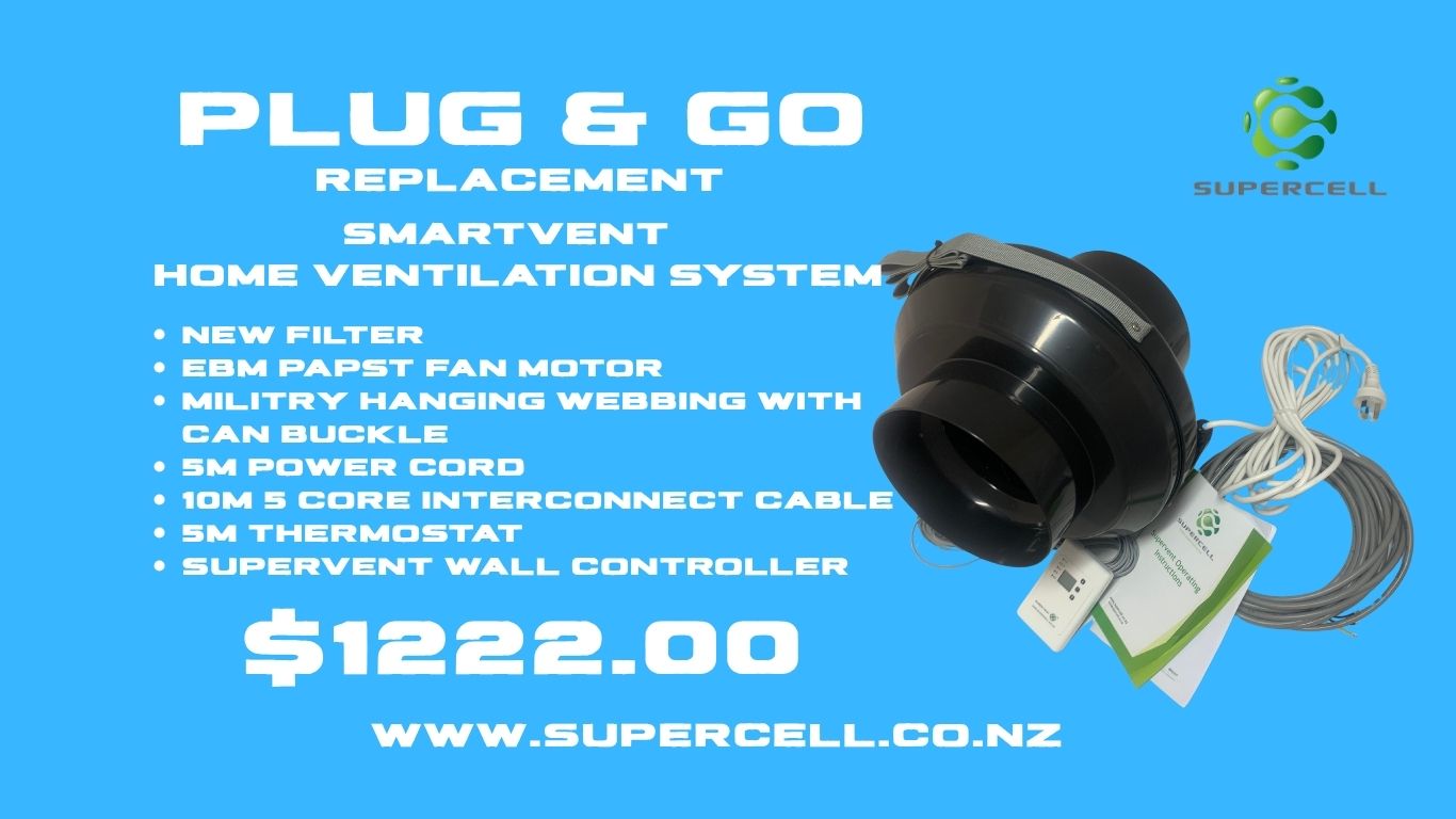 SmartVent Fan Replacement Made Easy: The Supervent Plug & Go System from Only $1,222