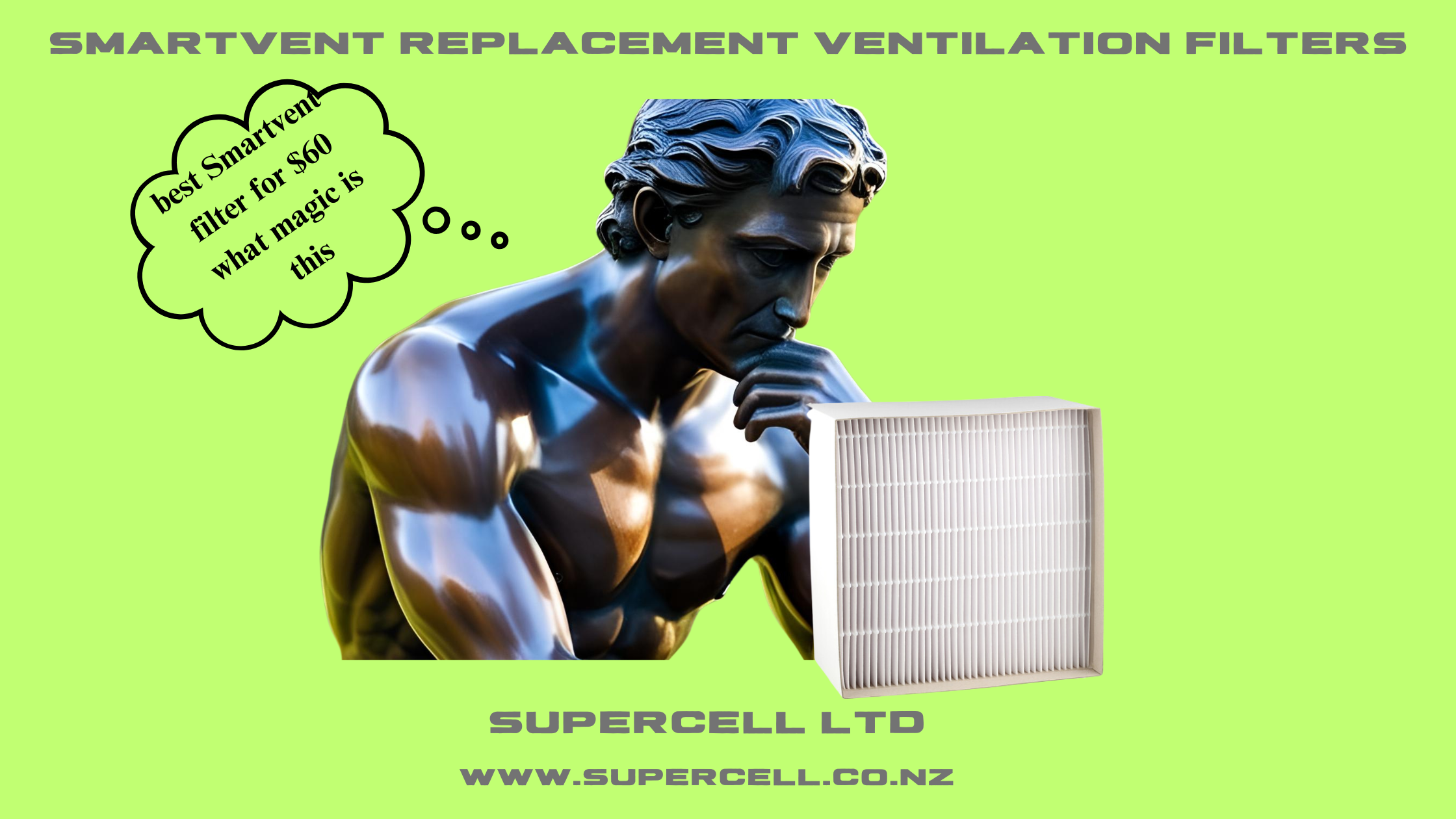 www.supercell.co.nz best priced best quality smartvent filters $60