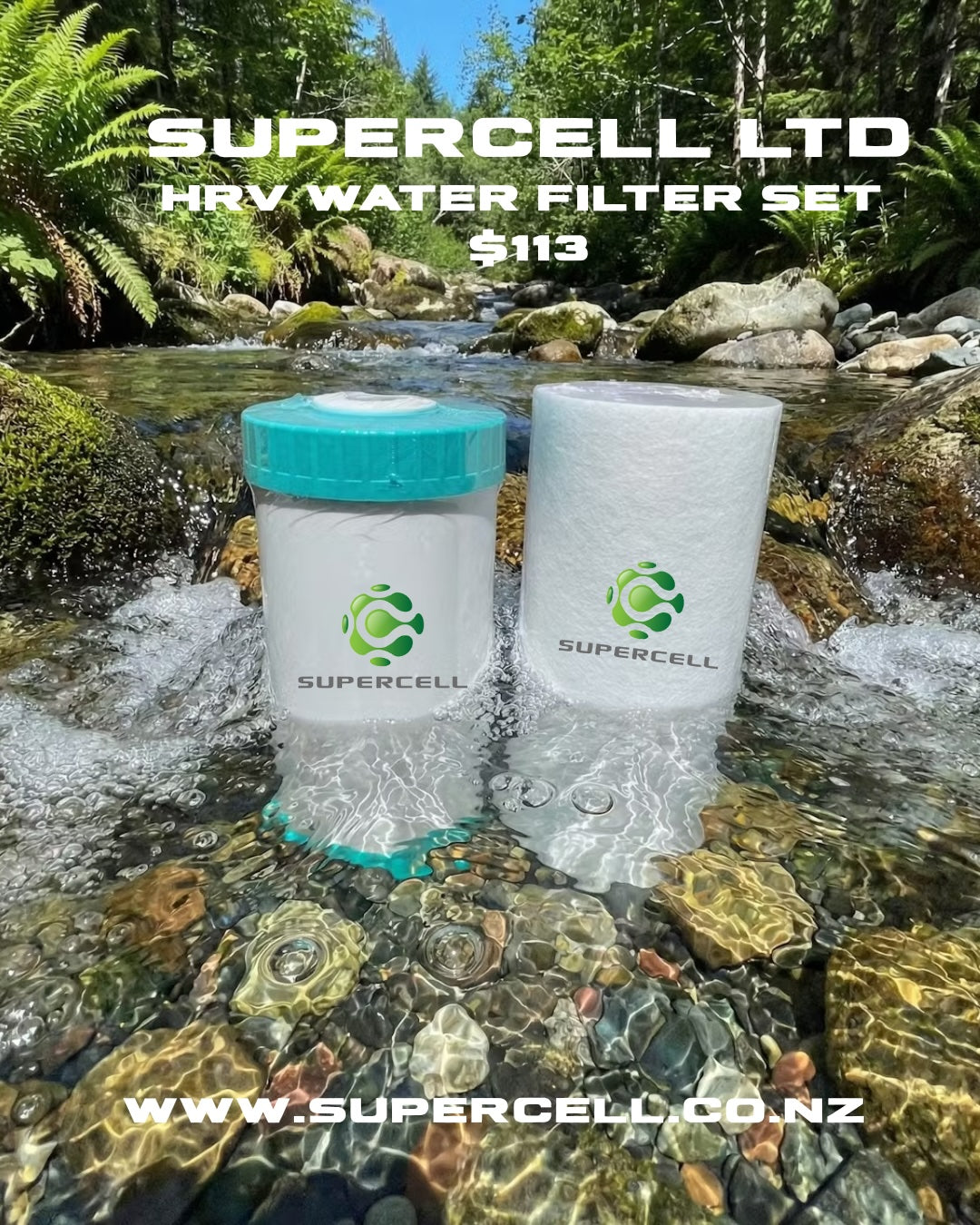 supercell ltd HRV whole home water filter sets $113 why pay more